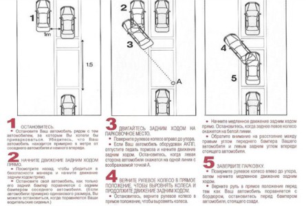 Как научиться парковаться задним ходом новичку